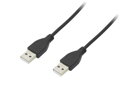 Šnúra USB2.0 konektor A/konektor A, 1,5m