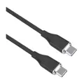 Šnúra USB-C 3.1 / USB-C 3.1, silikón, 0.5m