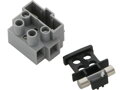 Dvojpólová svorkovnica s poistkou 5x20mm