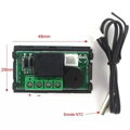 Panelový digitálny termostat HADEX W1209WK