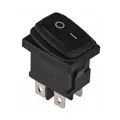 Malý kolískový vypínač ON-OFF 250V/6A vodotesný IP65