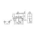Mikrospínač NO/NC 1A/125VAC 3PIN