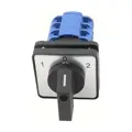 Otočný prepínač ON/OFF/ON 220V 20A - 3 pólový
