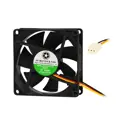 Ložiskový ventilátor 80x25mm 24V, 3200RPM, 3 vodiče