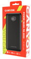 Powerbanka Canyon PB-2002 20.000mAh LCD displej, 1xUSB-C a 2x USB-A