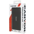 Powerbanka Canyon PB-109 10.000mAh, 1x USB-C a 1x USB-A, čierna