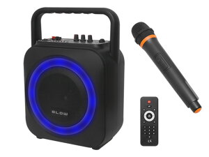 Prenosný reproduktor BT800 bluetooth, USB,SD, FM, AUX + mikrofón