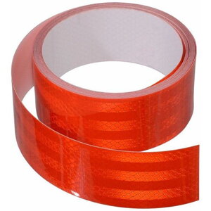 Samolepiaca reflexná páska 5cm x 1m červená