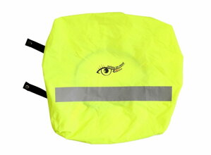 Reflexný poťah na batoh žltý