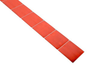 Samolepiaca reflexná páska delená 5cm x 1m červená