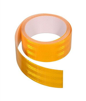 Samolepiaca reflexná páska 5cm x 5m žltá