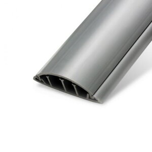 PVC podlahová lišta 70x18mm 2m šedá