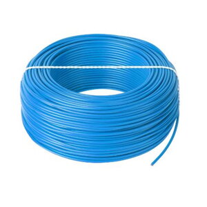 Kábel CYA 1x0,5mm2 modrý (H05V-K) lanko 