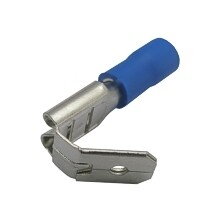 Faston rozbočovač 6.3mm, vodič 1.5-2.5mm modrý