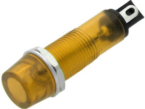 Kontrolná signálka 230V žltá 9mm