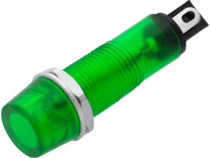Kontrolná signálka 230V zelená 9mm