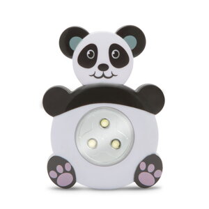 Tlačidlová LED lampa s motívom Panda