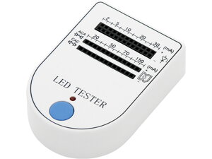 Tester LED diód max. 30mA/120mA