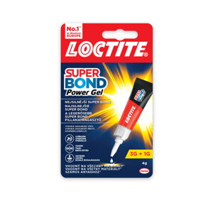 Univerzálne sekundové lepidlo Loctite Power Gel 3+1g