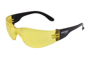 Ochranné pracovné okuliare žlté