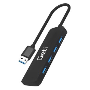 USB rozbočovač Geti GUH4A 4x USB-A 3.0