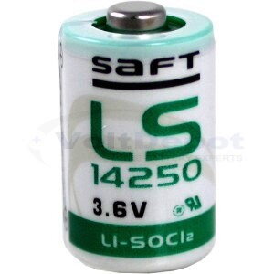 Líthiová batéria LS14250 Saft 3.6V, 1/2AA