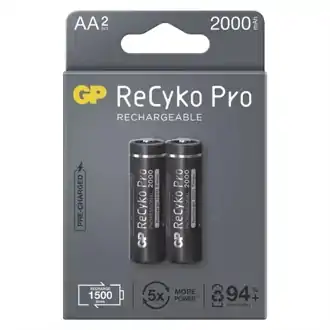 Nabíjacie batérie AA (R6) 1,2V/2000mAh GP Recyko Pro 2ks