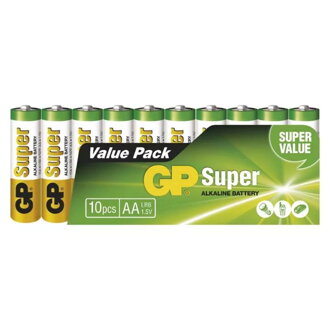 Batérie AA (R6) GP Super Alkaline 10ks