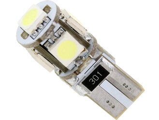 Autožiarovka LED T10 5xSMD5050