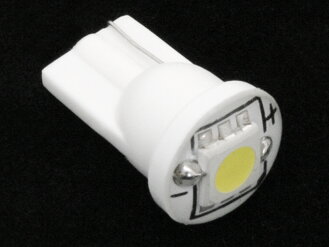 LED žiarovky 12V T10 biela SMD5050, 2ks