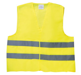 Reflexná vesta žltá XL