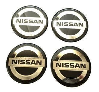 Živicové samolepky na disky 4ks 55mm - Nissan