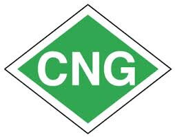 Samolepka CNG