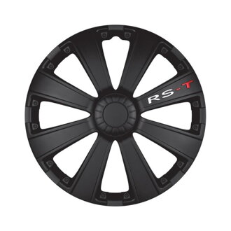 Sada krytov na kolesá 15" RS-T BLACK 4ks