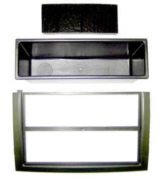 Plastový rámik autorádia pre Škoda Fabia 2003 - 2006, 2DIN