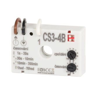 Časový spínač CS3-4B pre ventilátory bez nuláka