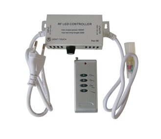 Bezdrôtový ovládač RGB LED hadíc 230V