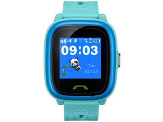 Smart hodinky pre deti CNE-KW51BL Polly, IP68, GSM, GPS monitor polohy, modré