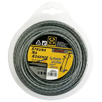 Struna do kosačky TwistSilent Pro 2.4mm/15m