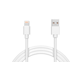 Kábel USB-A - iPhone Lightning 1,5m biely HQ