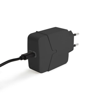 Sieťový adapter Type-C PD18W s rýchlonabíjaním - čierny