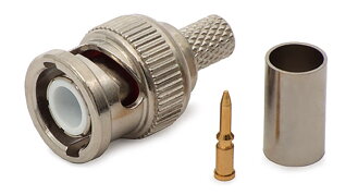 BNC konektor RG58 crimp 75ohm