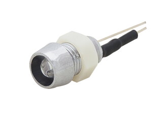LED dióda 5mm 12V panelová MODRÁ