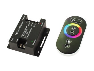 RF LED controler RGB pásikov 12-24V 12A