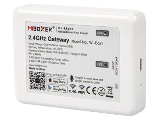 Modul Wi-FI k ovládačom RGB+W pásikov, Mi.Light séria