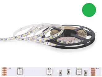 LED pásik zelený SMD5050 12V 300LED IP20 (5m)
