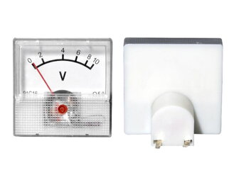 Voltmeter analógový mini 10V DC