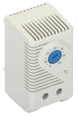 Termostat pre ventilátory 250V 10A 0-60°C