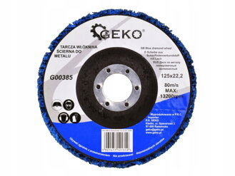 Brúsny kotúč na kov 125mm GEKO G00385