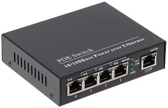 Switch PoE SPS-4P/1 5-portový
